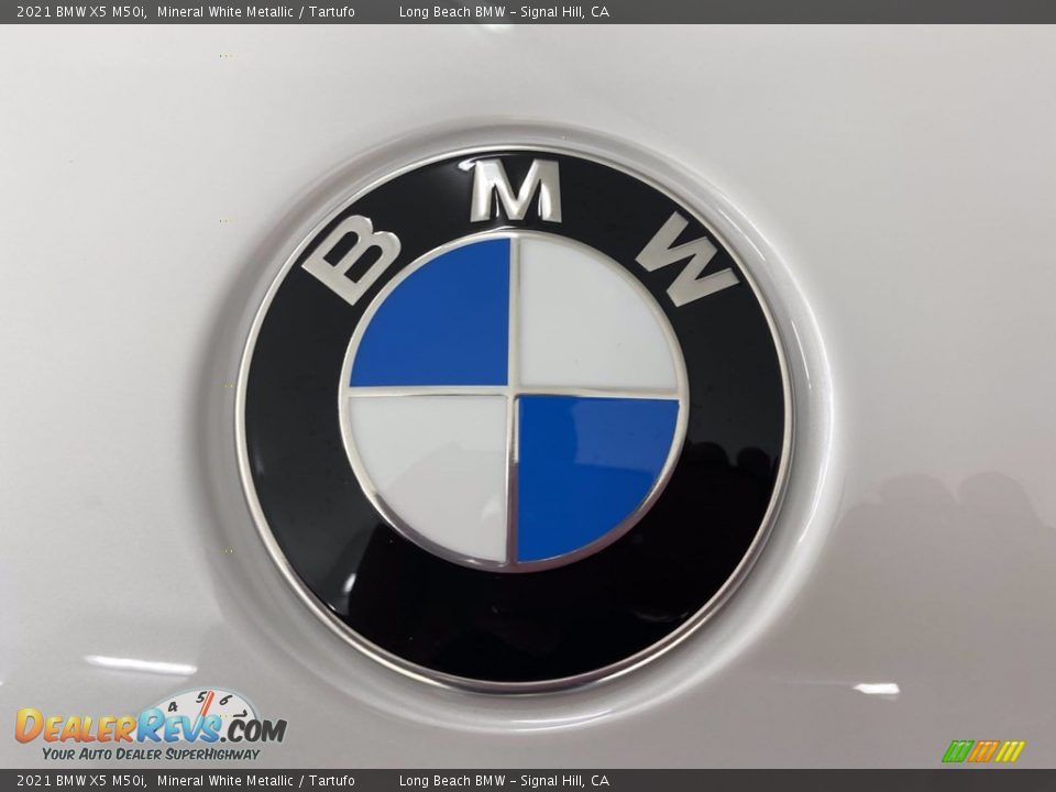 2021 BMW X5 M50i Mineral White Metallic / Tartufo Photo #5