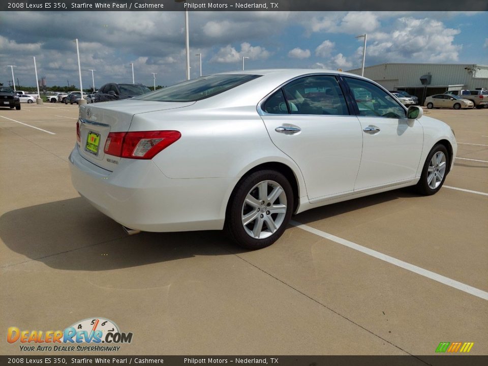 2008 Lexus ES 350 Starfire White Pearl / Cashmere Photo #3