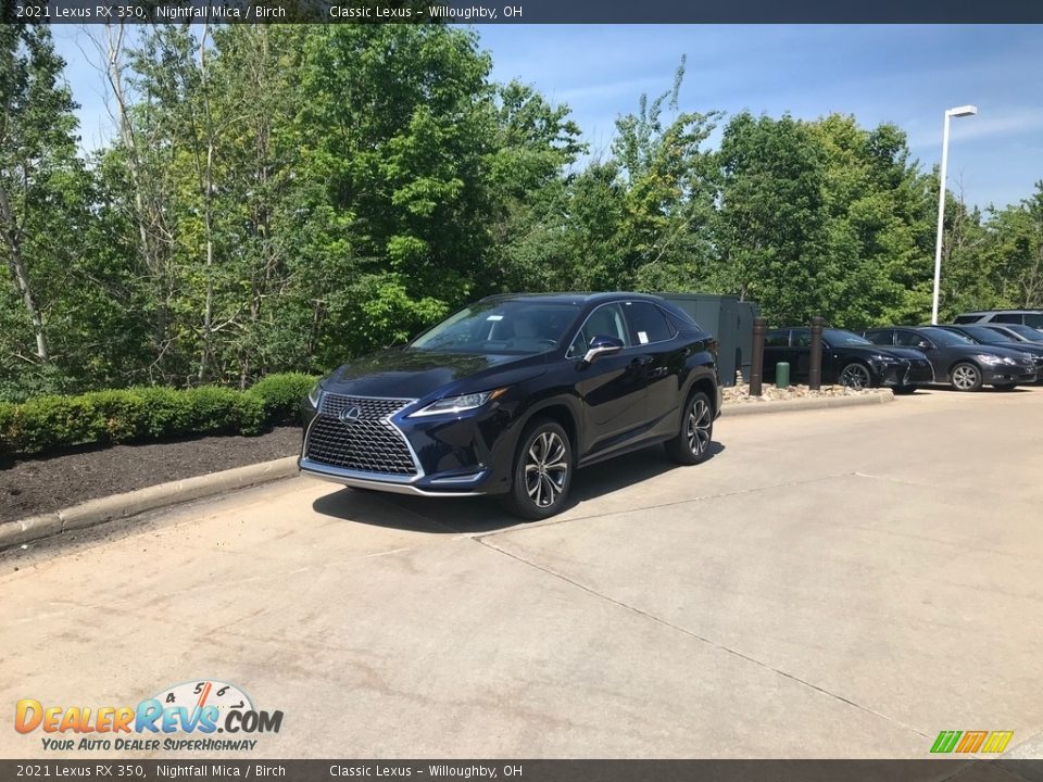 2021 Lexus RX 350 Nightfall Mica / Birch Photo #1