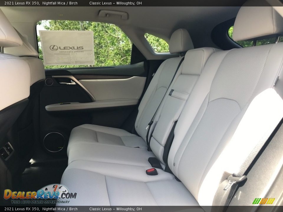 Rear Seat of 2021 Lexus RX 350 Photo #3