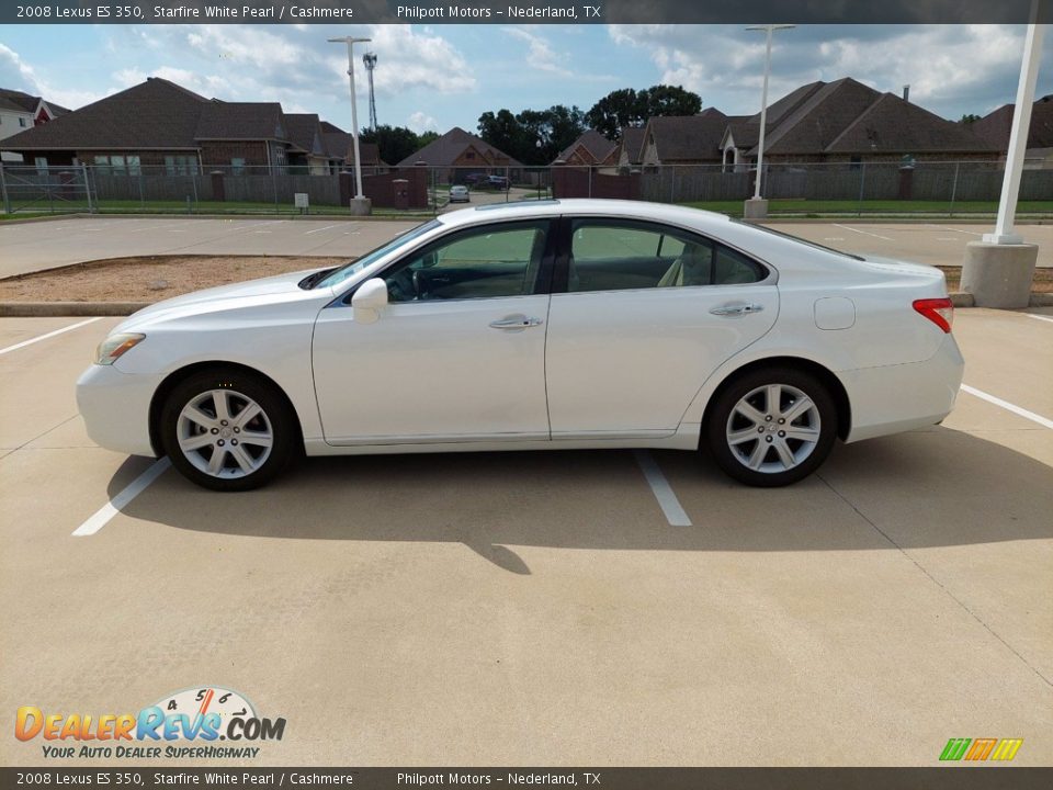 2008 Lexus ES 350 Starfire White Pearl / Cashmere Photo #7