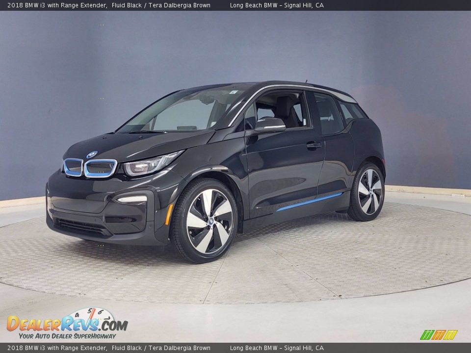 2018 BMW i3 with Range Extender Fluid Black / Tera Dalbergia Brown Photo #3