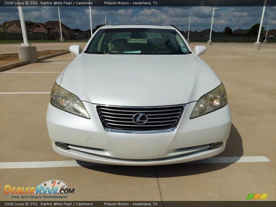 2008 Lexus ES 350 Starfire White Pearl / Cashmere Photo #9