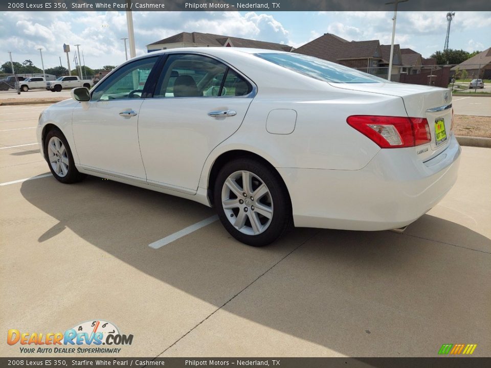 2008 Lexus ES 350 Starfire White Pearl / Cashmere Photo #11