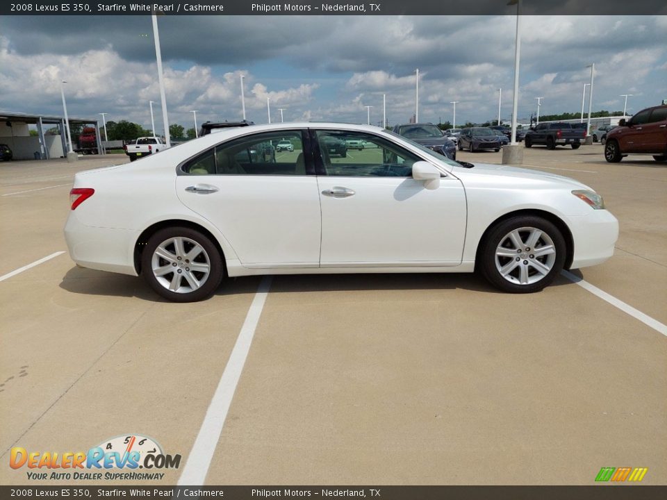 2008 Lexus ES 350 Starfire White Pearl / Cashmere Photo #12