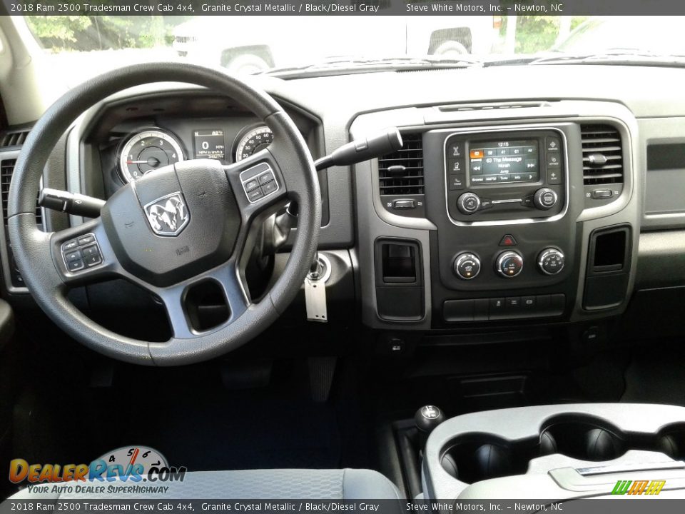 2018 Ram 2500 Tradesman Crew Cab 4x4 Granite Crystal Metallic / Black/Diesel Gray Photo #20