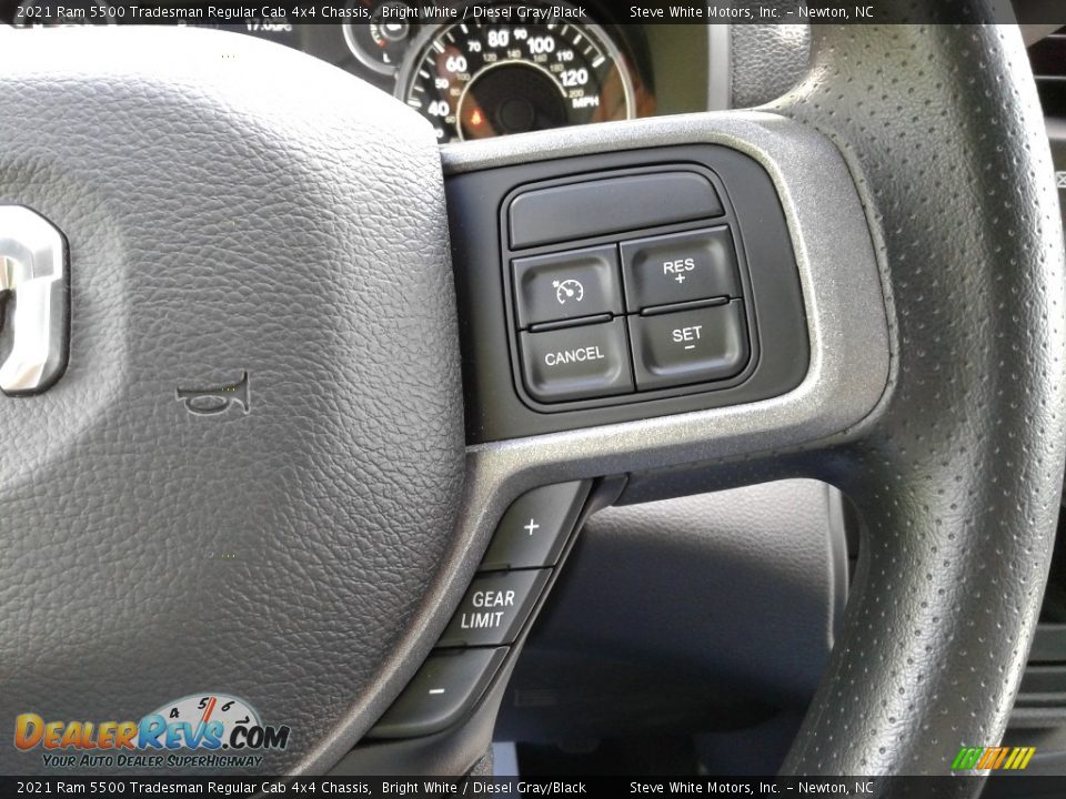 2021 Ram 5500 Tradesman Regular Cab 4x4 Chassis Steering Wheel Photo #15