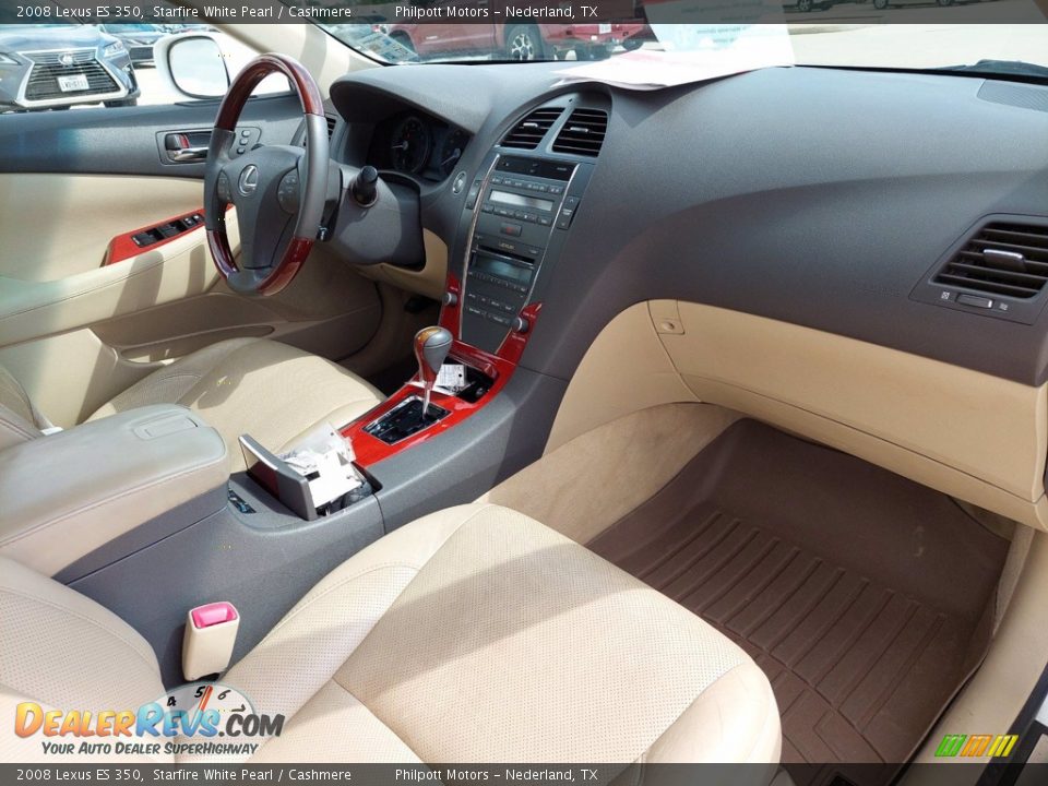 2008 Lexus ES 350 Starfire White Pearl / Cashmere Photo #30