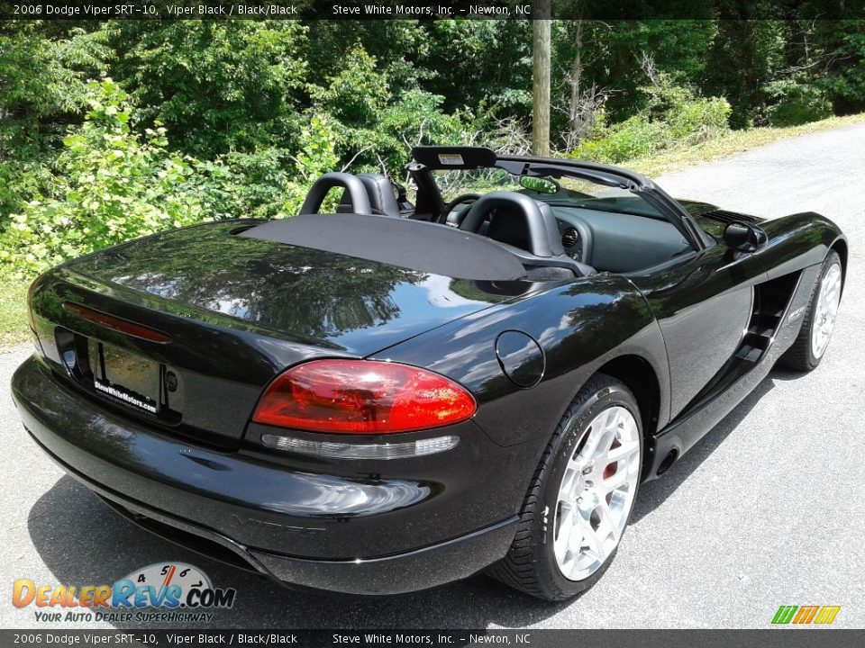 2006 Dodge Viper SRT-10 Viper Black / Black/Black Photo #6