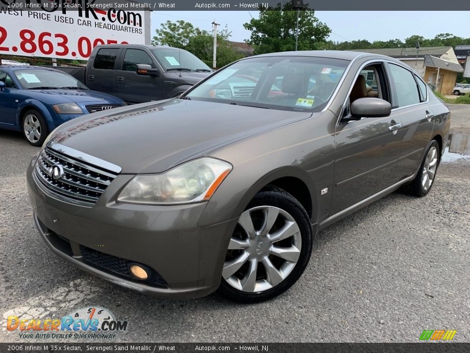 2006 Infiniti M 35x Sedan Serengeti Sand Metallic / Wheat Photo #2