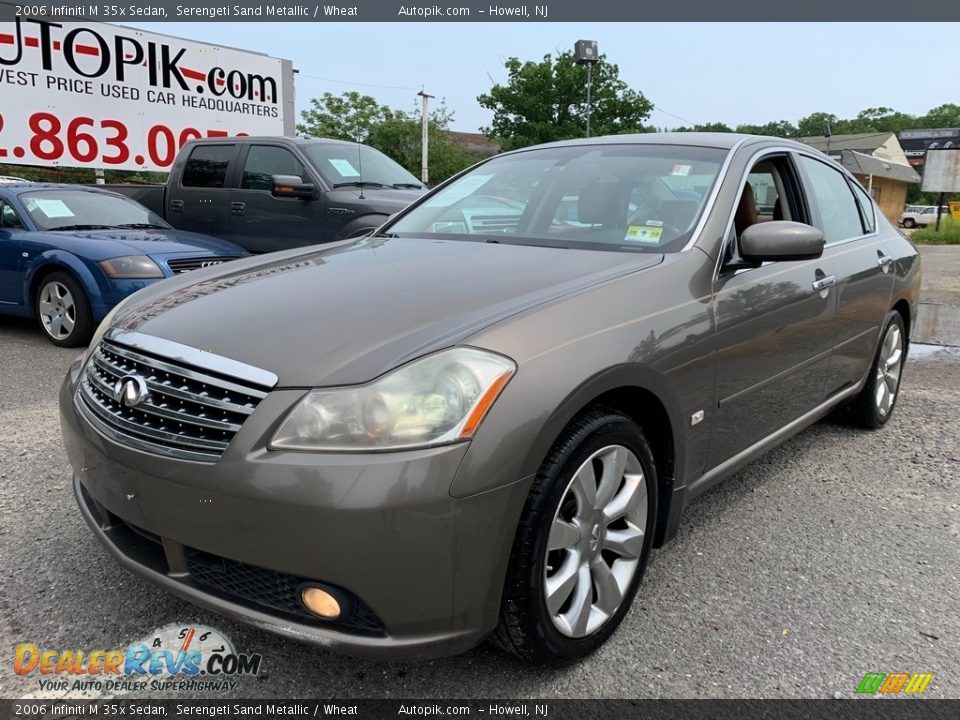 2006 Infiniti M 35x Sedan Serengeti Sand Metallic / Wheat Photo #3