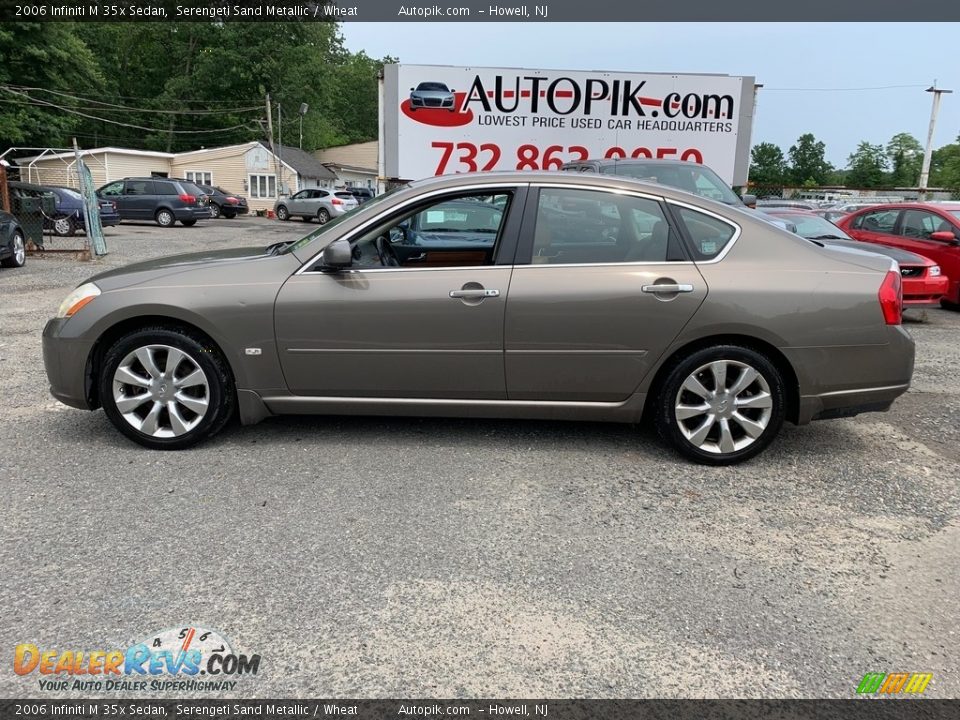 2006 Infiniti M 35x Sedan Serengeti Sand Metallic / Wheat Photo #4