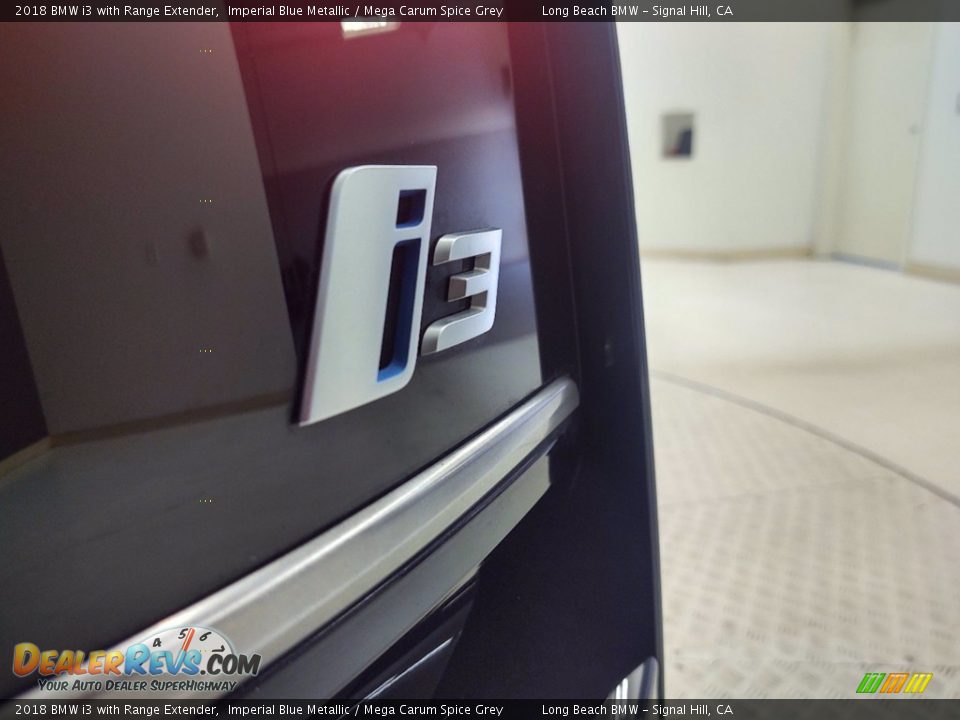 2018 BMW i3 with Range Extender Imperial Blue Metallic / Mega Carum Spice Grey Photo #26