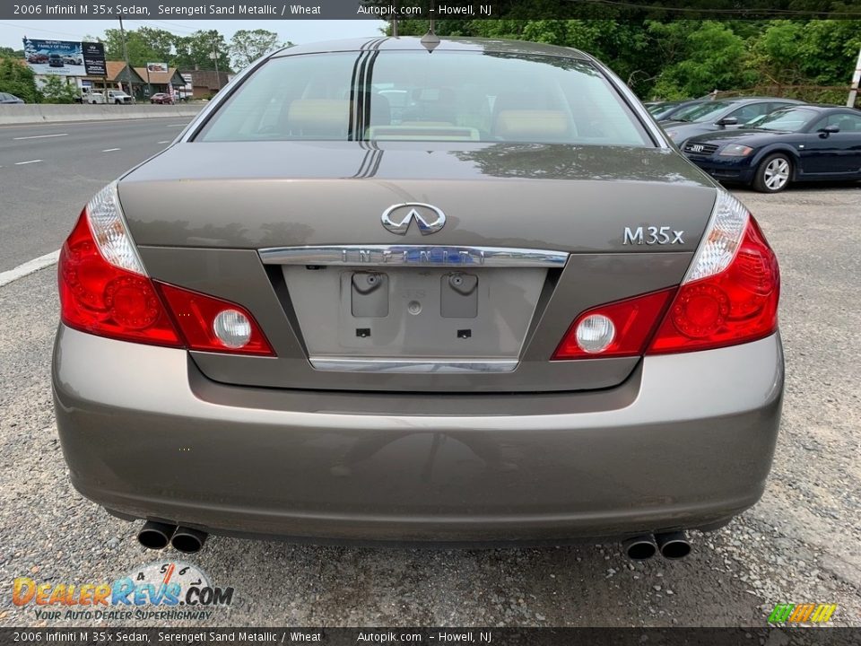 2006 Infiniti M 35x Sedan Serengeti Sand Metallic / Wheat Photo #6