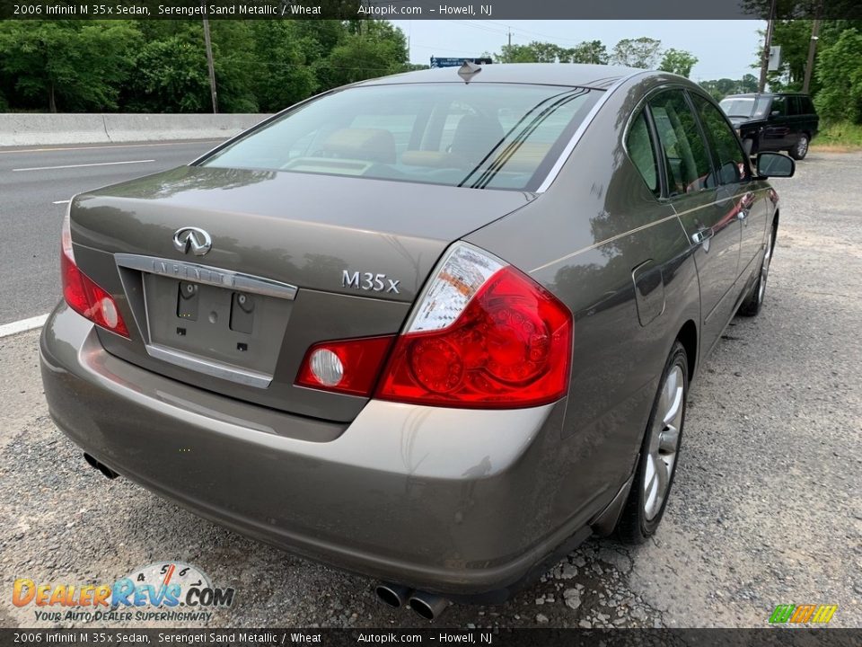 2006 Infiniti M 35x Sedan Serengeti Sand Metallic / Wheat Photo #7