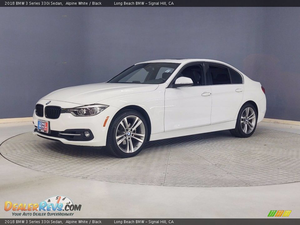 2018 BMW 3 Series 330i Sedan Alpine White / Black Photo #3