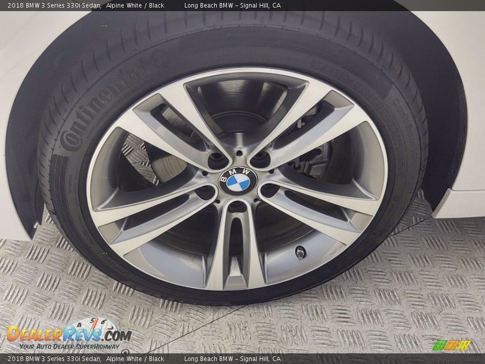 2018 BMW 3 Series 330i Sedan Alpine White / Black Photo #6