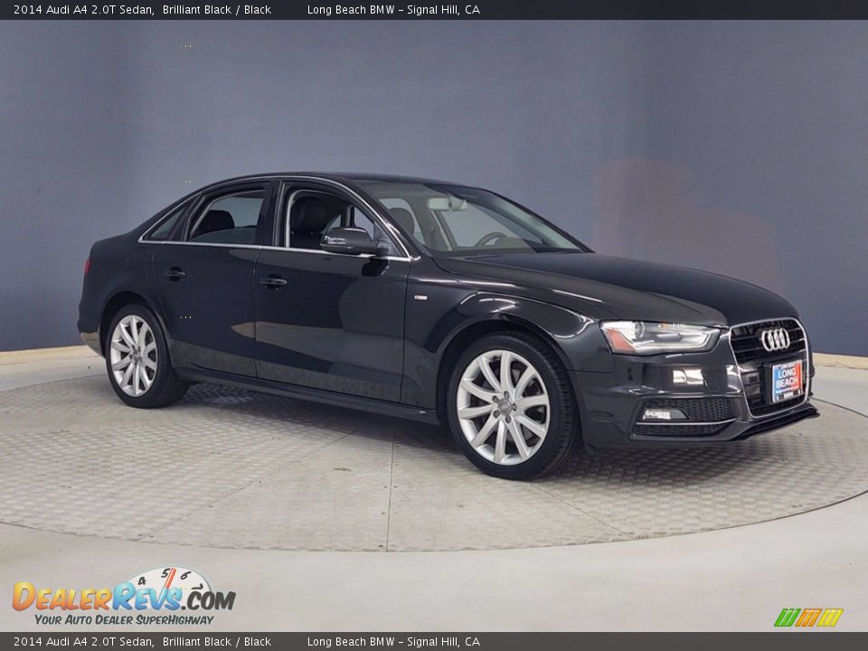 2014 Audi A4 2.0T Sedan Brilliant Black / Black Photo #2