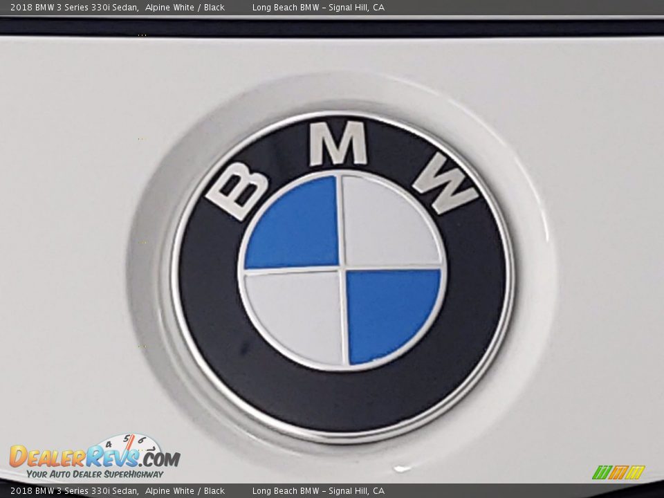 2018 BMW 3 Series 330i Sedan Alpine White / Black Photo #8