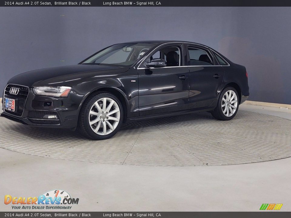 2014 Audi A4 2.0T Sedan Brilliant Black / Black Photo #4