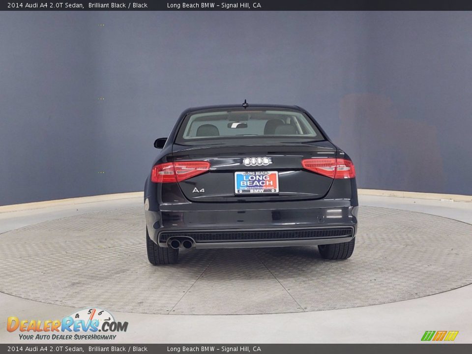 2014 Audi A4 2.0T Sedan Brilliant Black / Black Photo #5