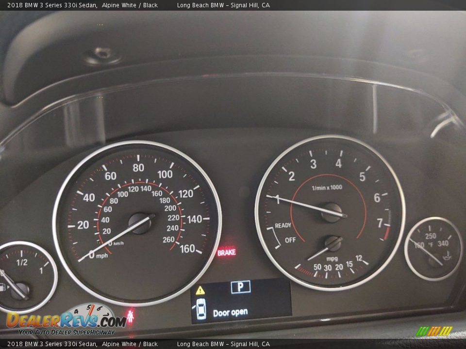 2018 BMW 3 Series 330i Sedan Alpine White / Black Photo #17