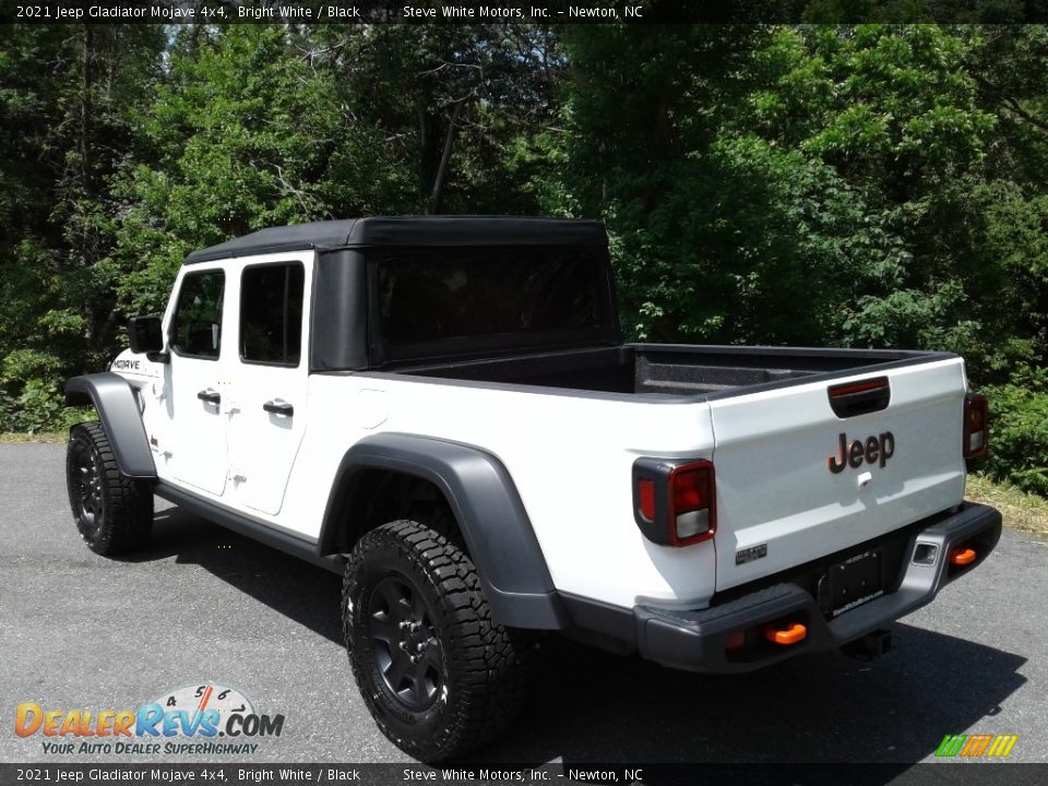 2021 Jeep Gladiator Mojave 4x4 Bright White / Black Photo #9