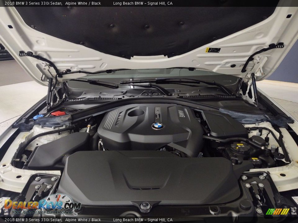 2018 BMW 3 Series 330i Sedan Alpine White / Black Photo #34