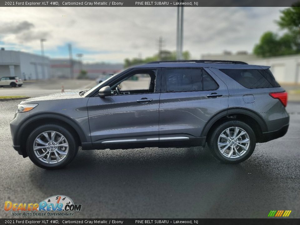 2021 Ford Explorer XLT 4WD Carbonized Gray Metallic / Ebony Photo #18