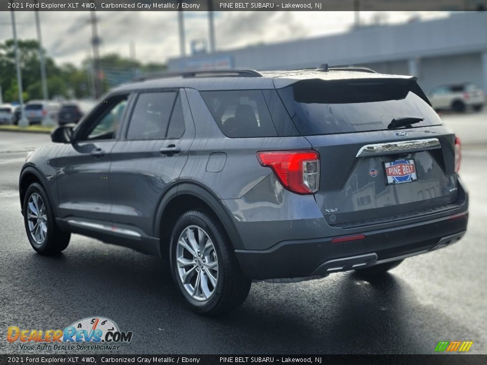 2021 Ford Explorer XLT 4WD Carbonized Gray Metallic / Ebony Photo #19