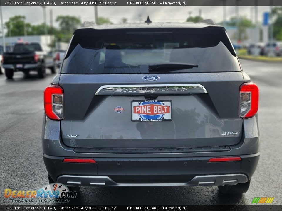 2021 Ford Explorer XLT 4WD Carbonized Gray Metallic / Ebony Photo #20