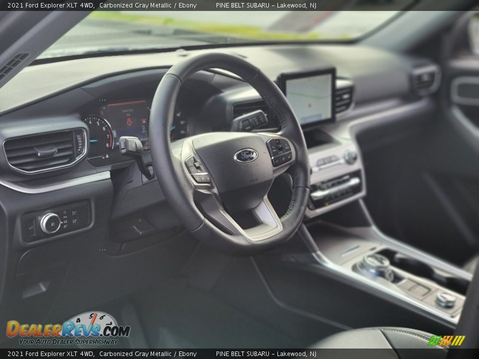 2021 Ford Explorer XLT 4WD Carbonized Gray Metallic / Ebony Photo #36