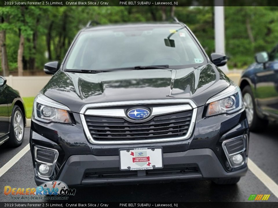 2019 Subaru Forester 2.5i Limited Crystal Black Silica / Gray Photo #2