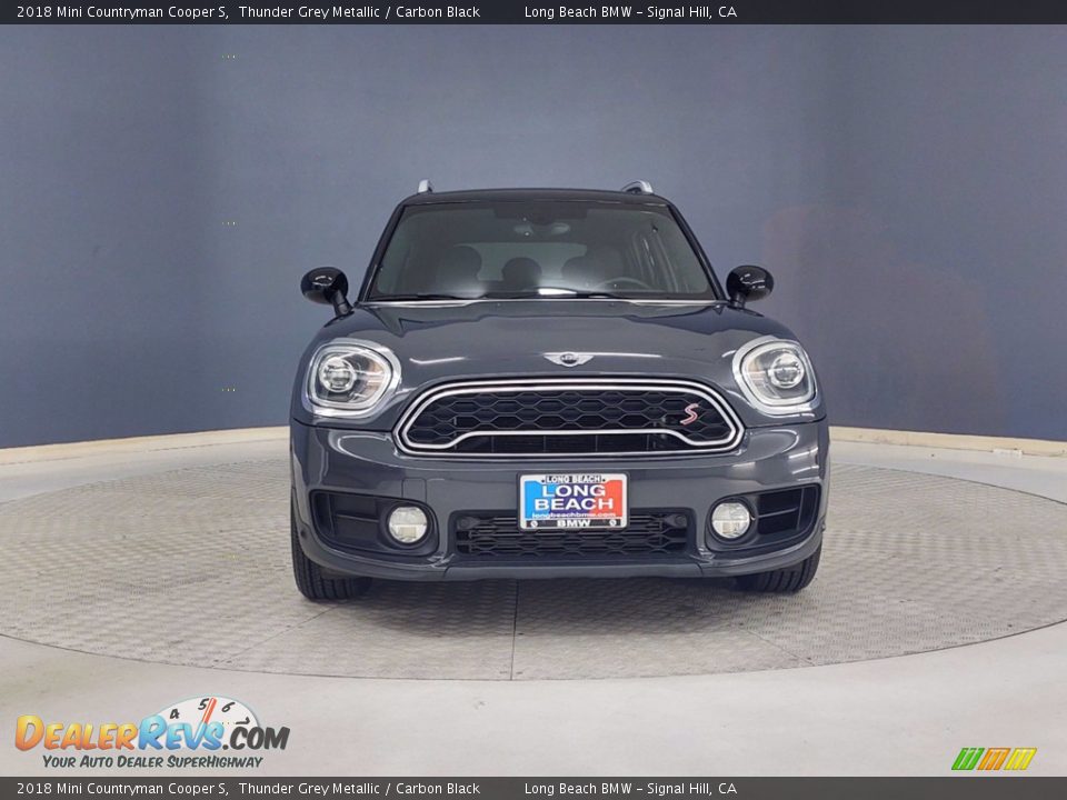 2018 Mini Countryman Cooper S Thunder Grey Metallic / Carbon Black Photo #2