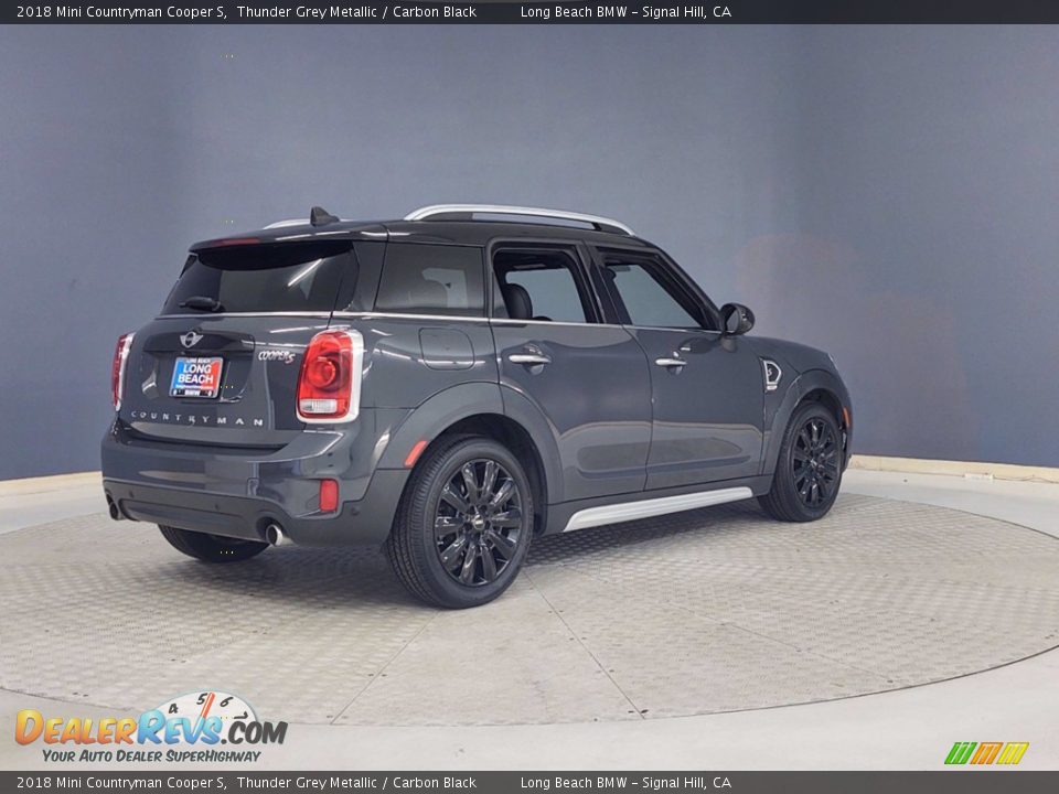 2018 Mini Countryman Cooper S Thunder Grey Metallic / Carbon Black Photo #5