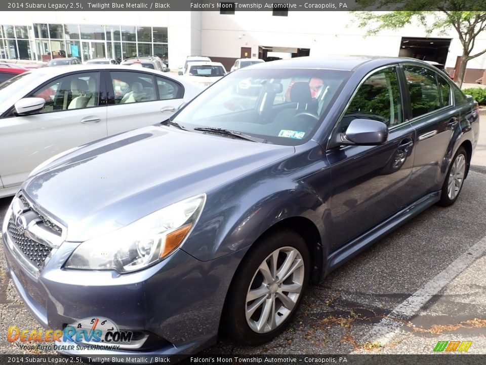 2014 Subaru Legacy 2.5i Twilight Blue Metallic / Black Photo #1