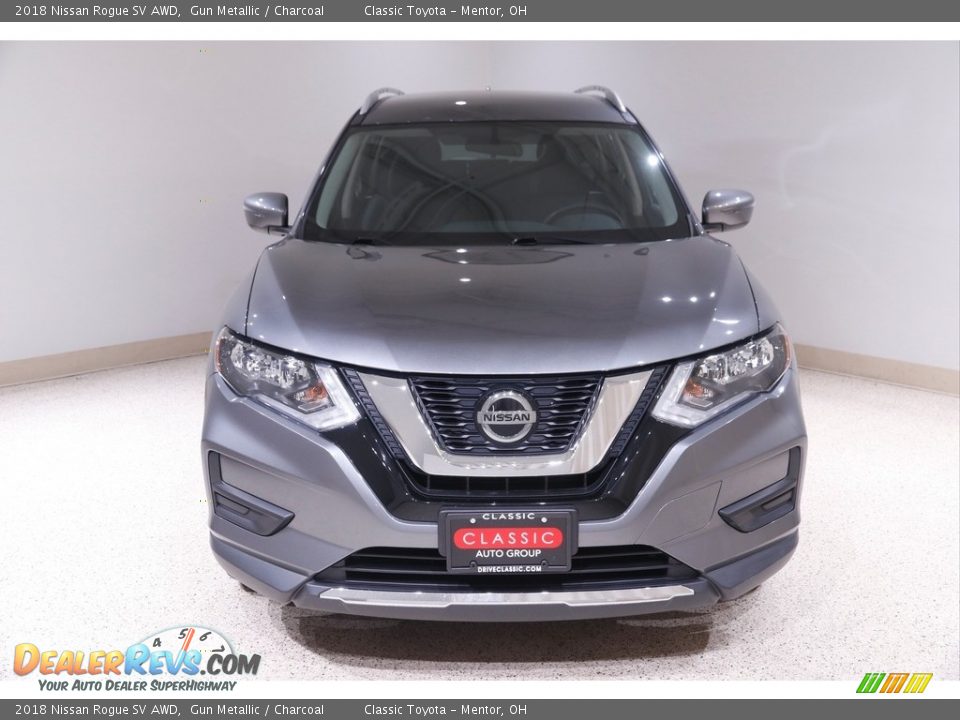 2018 Nissan Rogue SV AWD Gun Metallic / Charcoal Photo #2