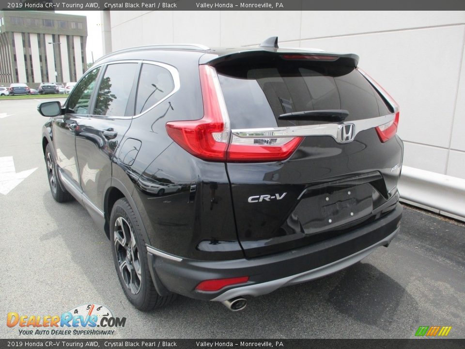 2019 Honda CR-V Touring AWD Crystal Black Pearl / Black Photo #3