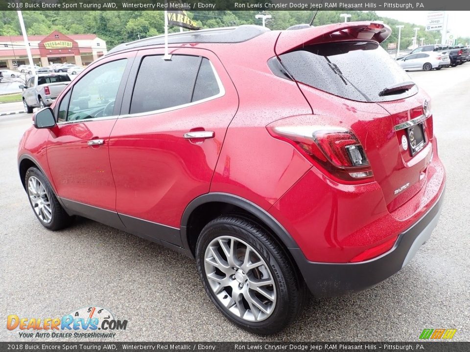 2018 Buick Encore Sport Touring AWD Winterberry Red Metallic / Ebony Photo #3