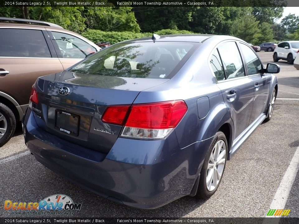 2014 Subaru Legacy 2.5i Twilight Blue Metallic / Black Photo #4