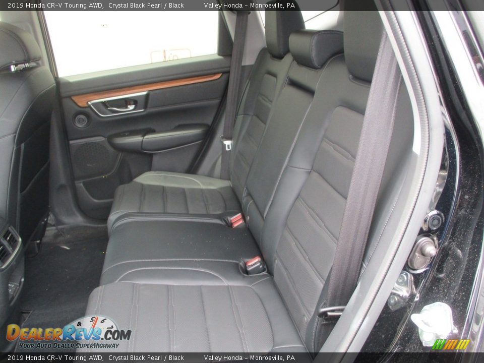 2019 Honda CR-V Touring AWD Crystal Black Pearl / Black Photo #12