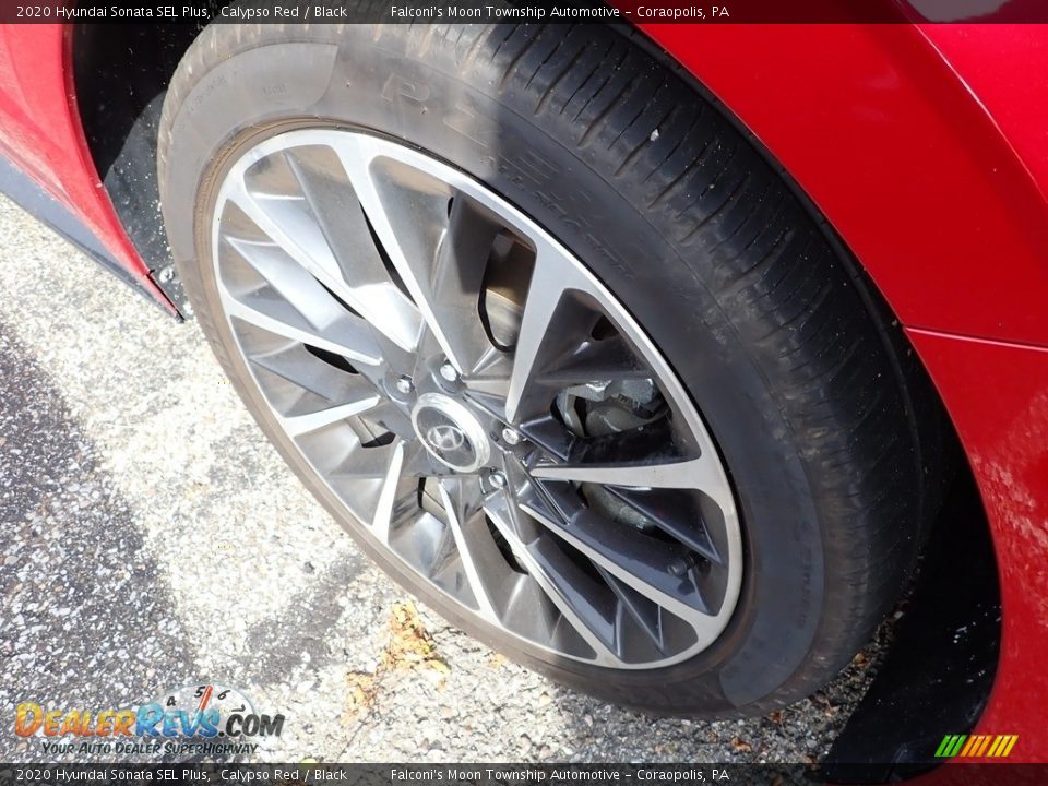 2020 Hyundai Sonata SEL Plus Calypso Red / Black Photo #5