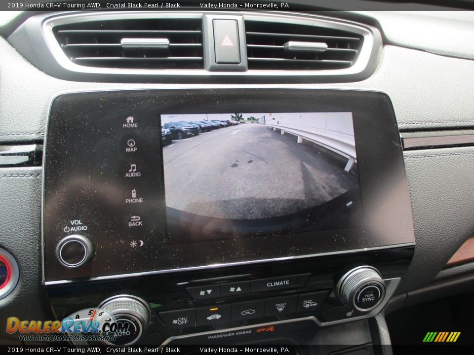 2019 Honda CR-V Touring AWD Crystal Black Pearl / Black Photo #16