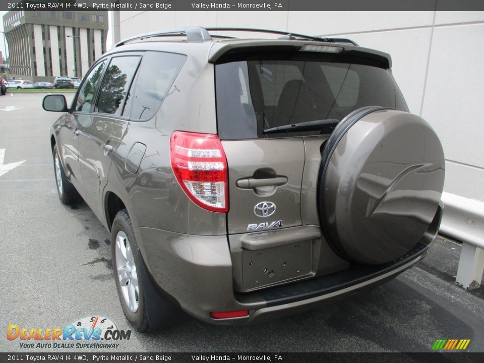 2011 Toyota RAV4 I4 4WD Pyrite Metallic / Sand Beige Photo #3