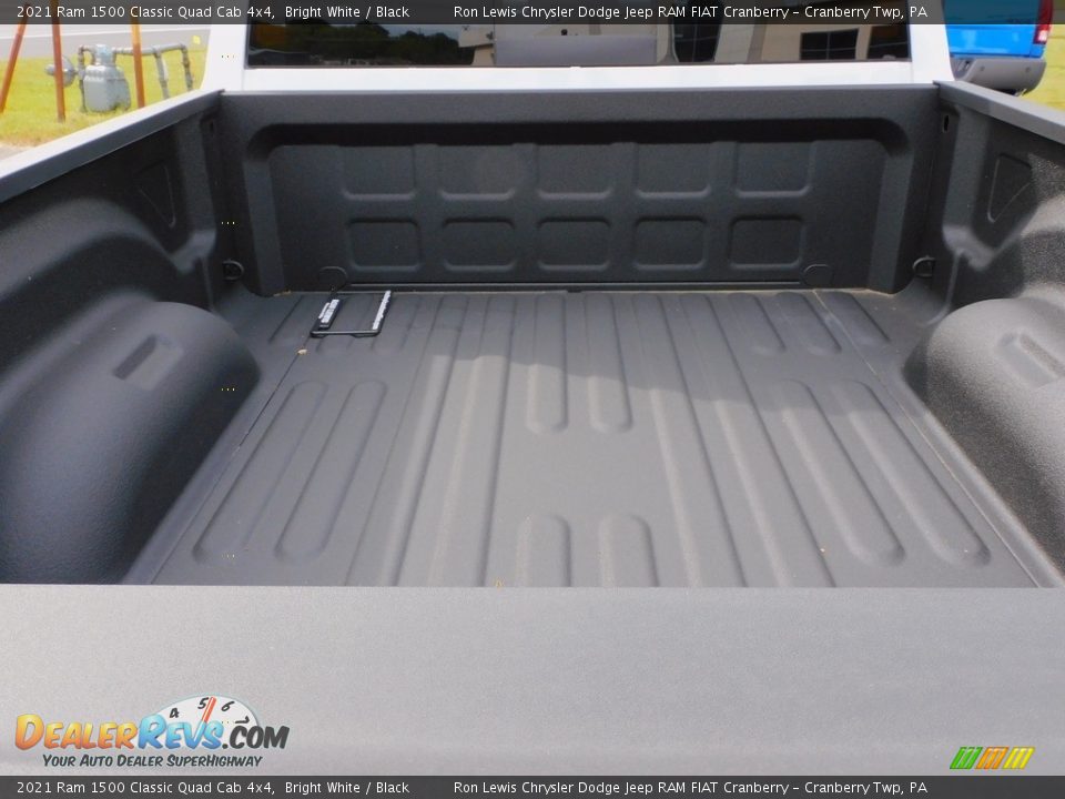 2021 Ram 1500 Classic Quad Cab 4x4 Bright White / Black Photo #7