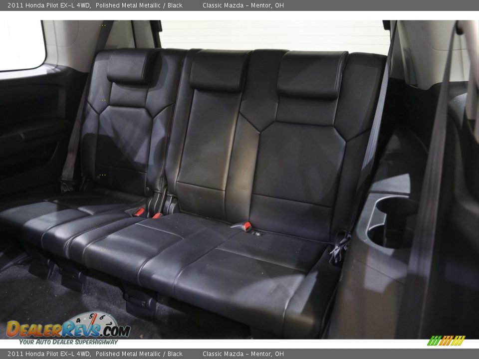 2011 Honda Pilot EX-L 4WD Polished Metal Metallic / Black Photo #15