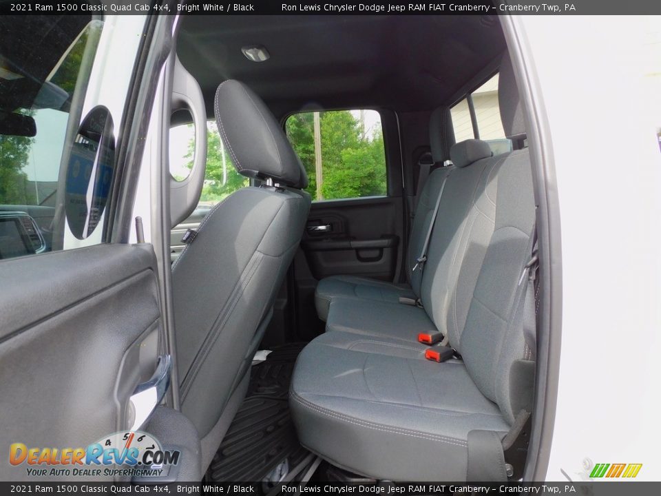 2021 Ram 1500 Classic Quad Cab 4x4 Bright White / Black Photo #12