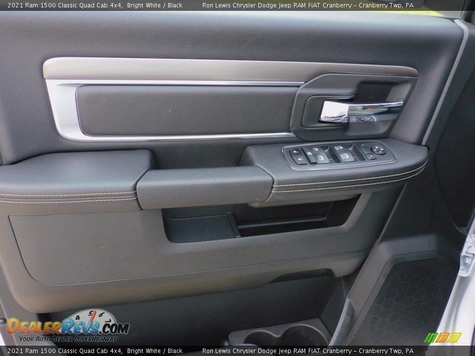 2021 Ram 1500 Classic Quad Cab 4x4 Bright White / Black Photo #14