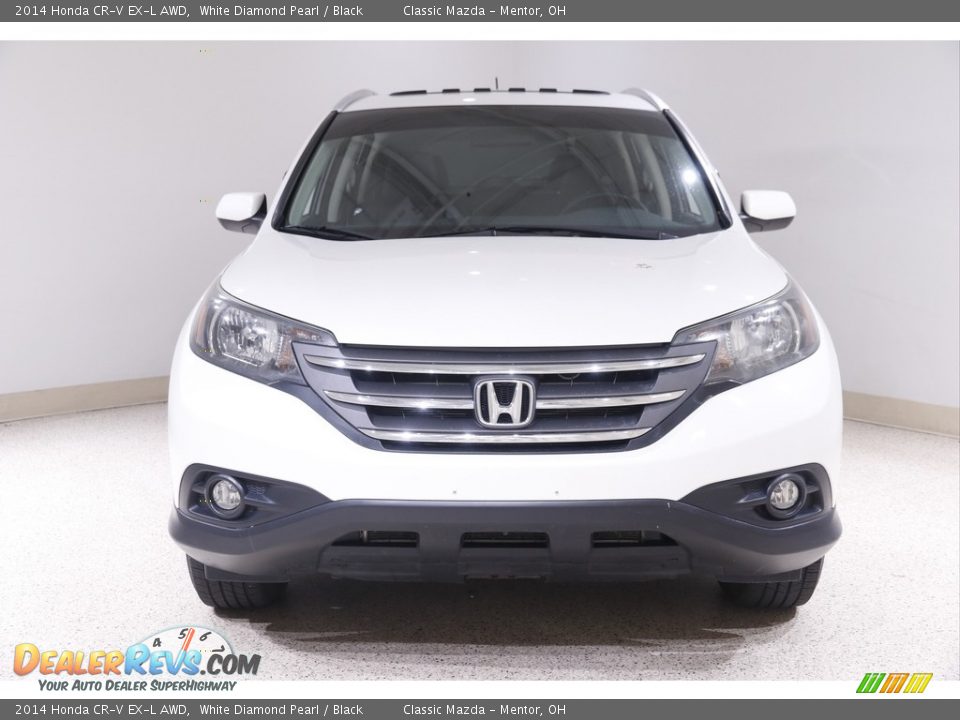 2014 Honda CR-V EX-L AWD White Diamond Pearl / Black Photo #2