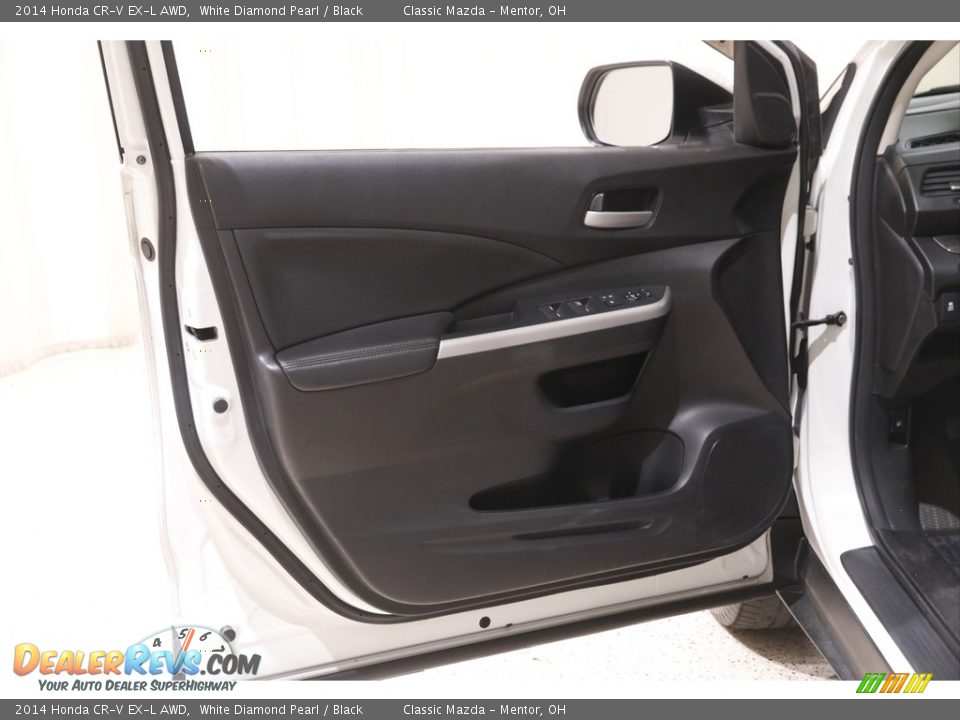 2014 Honda CR-V EX-L AWD White Diamond Pearl / Black Photo #4